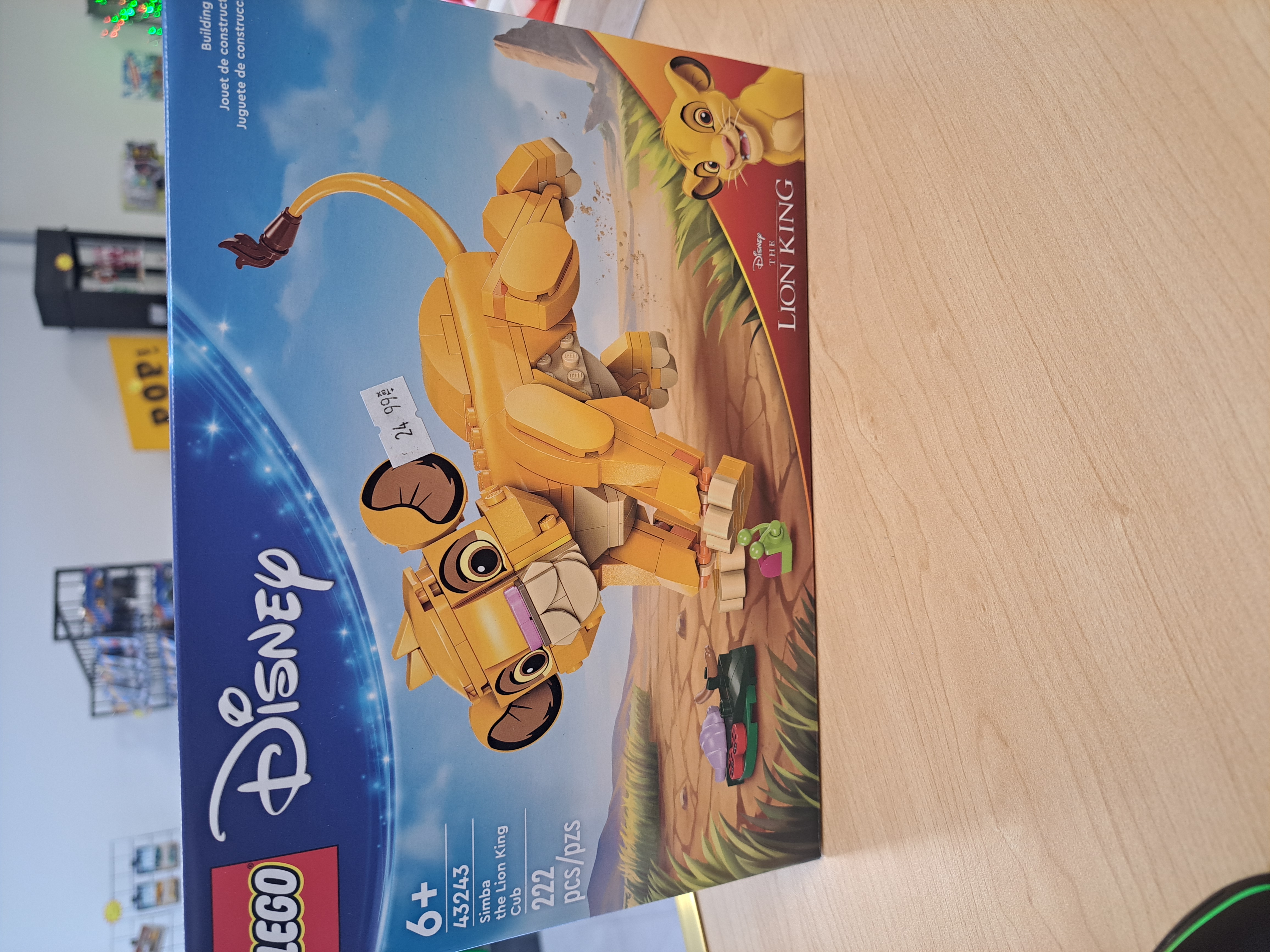 bloc de construction Lego Simba Le Roi Lion Disney